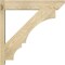 Ekena Millwork Balboa Slat Rough Sawn Outlooker, Douglas Fir, 6"W x 28"D x 28"H OUT06X28X28BOA06RDF - alternate 3